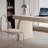 Creamy Style Two-drawer Storage Desk-1230900313