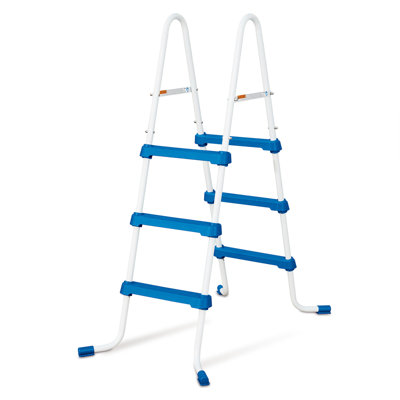 Funsicle 36” SureStep 3 Stair Pool Ladder w/ QuickSet Inflatable Pool