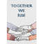 «Bragdon Together We Rise», reproduction sur toile tendue-265590326