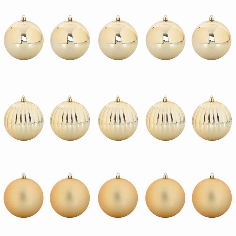 vidaXL Christmas Bauble XL, Gold
