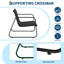 Ensemble de conversation en polyester enduit de PVC avec 2 chaises simples, 1 causeuse et table basse, ensemble de meubles en polyester enduit de PVC avec causeuse et table basse en verre 4 pièces-2043497282