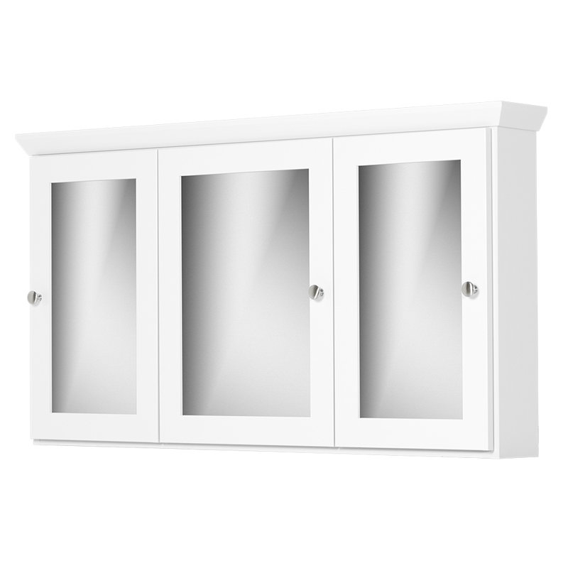 Armoire à pharmacie à fixation murale Simplicity, Blanc satiné