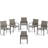 Emy 6-Person Patio Dining Set with Extendable Table