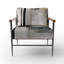 Chaise avec accoudoirs abstraite et géométrique Abstract Geode-1033445195