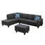 Faux Leather Sectional