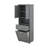 Tall Bathroom Cabinet With Laundry Basket, Adjustable Shelves-114234427