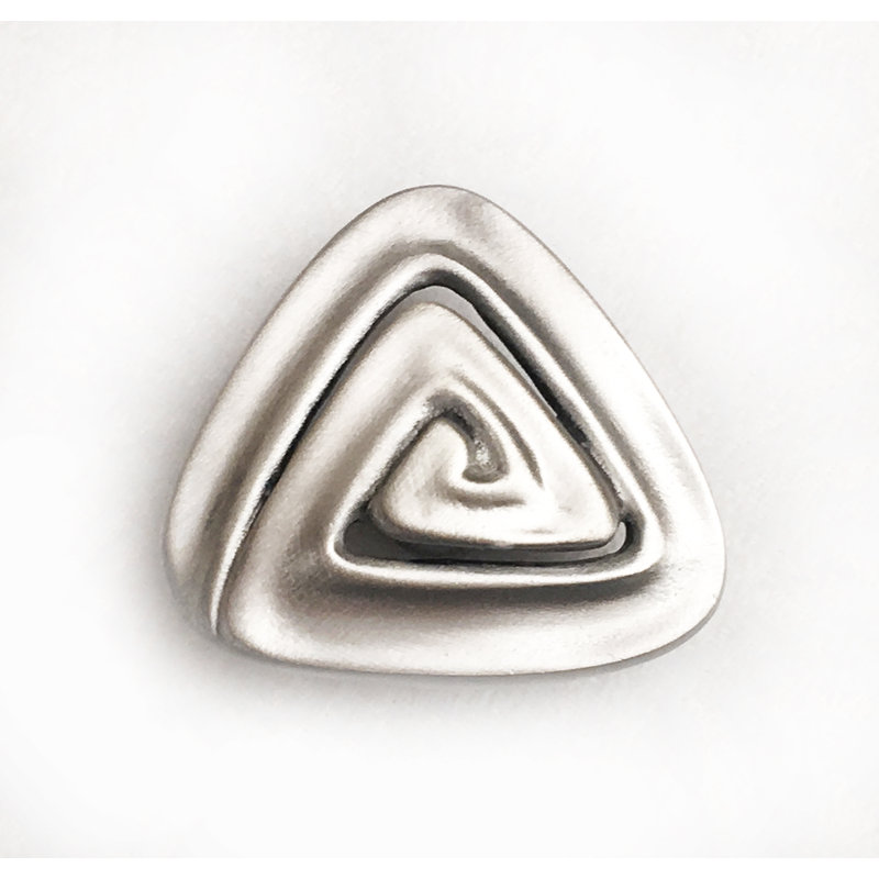 Poignée fantaisie surdimensionnée moderne 7/4 ", Laiton