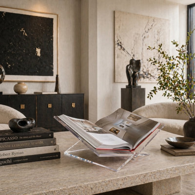 Modern Acrylic Book Stand