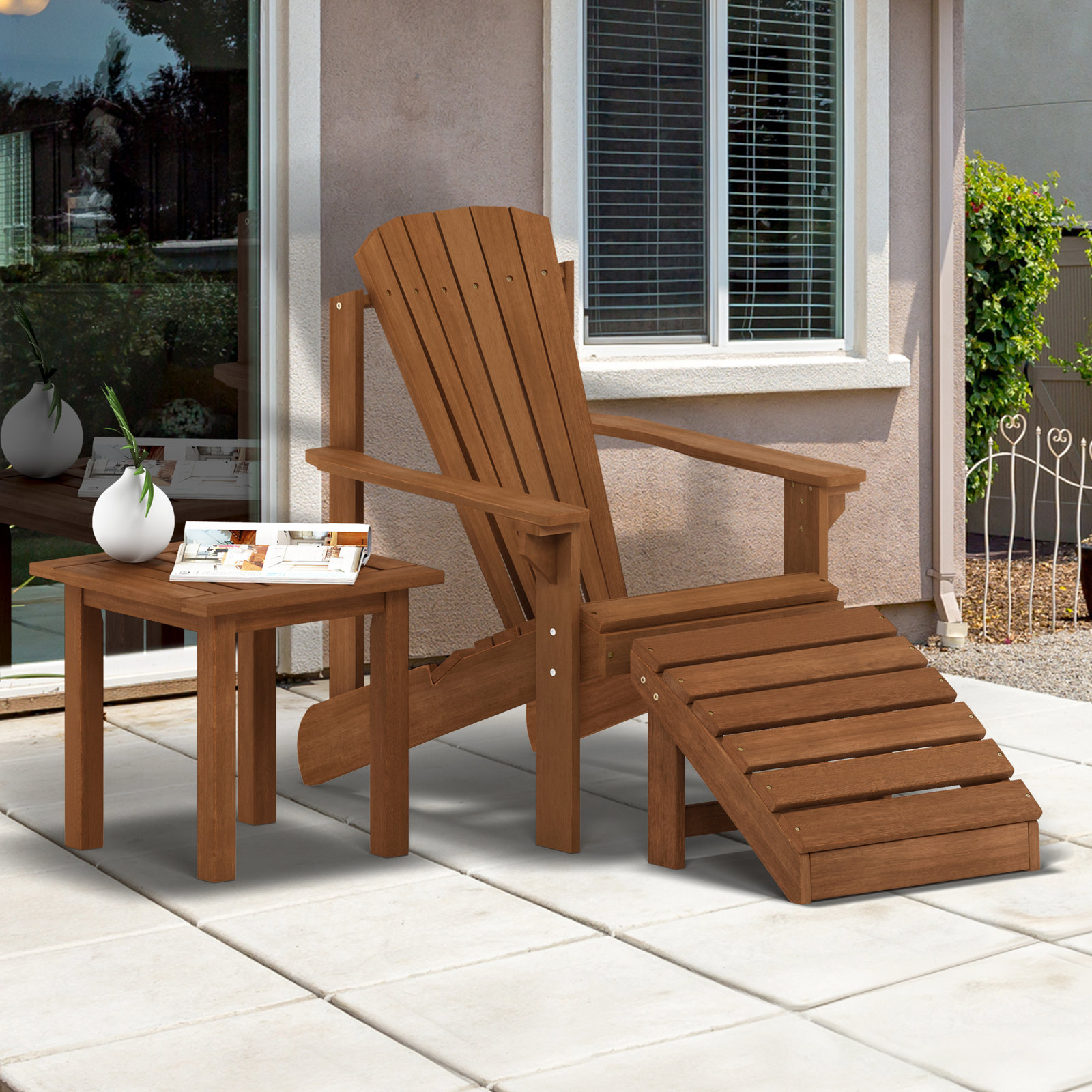 Arlen 18" Wooden Side Table