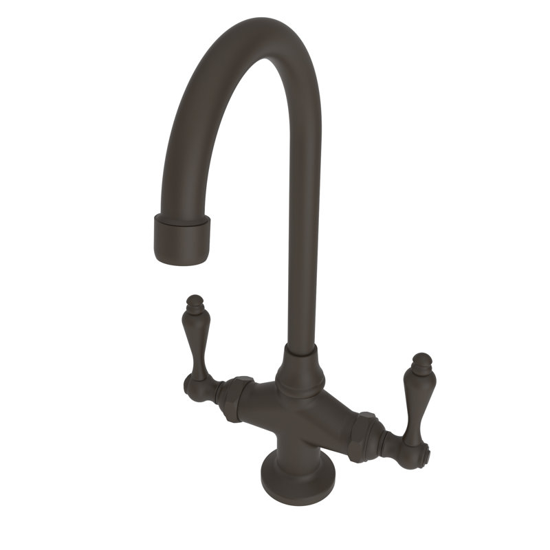 Nadya Double Handle Bar Faucet, Oil Rubbed Bronze