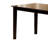Ulverin Espresso Square Dining Table Seats 4