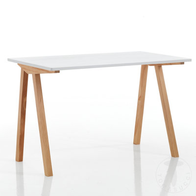 Branham Solid Wood Solid Wood Writing Desk and Computer Desk