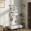 Meuble-lavabo flottant avec grand miroir et tiroir