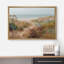 «Beach Path with Coastal Plants and Two Birds by the Shore», reproduction d'art sur toile encadrée-294344816-294344818-294344821