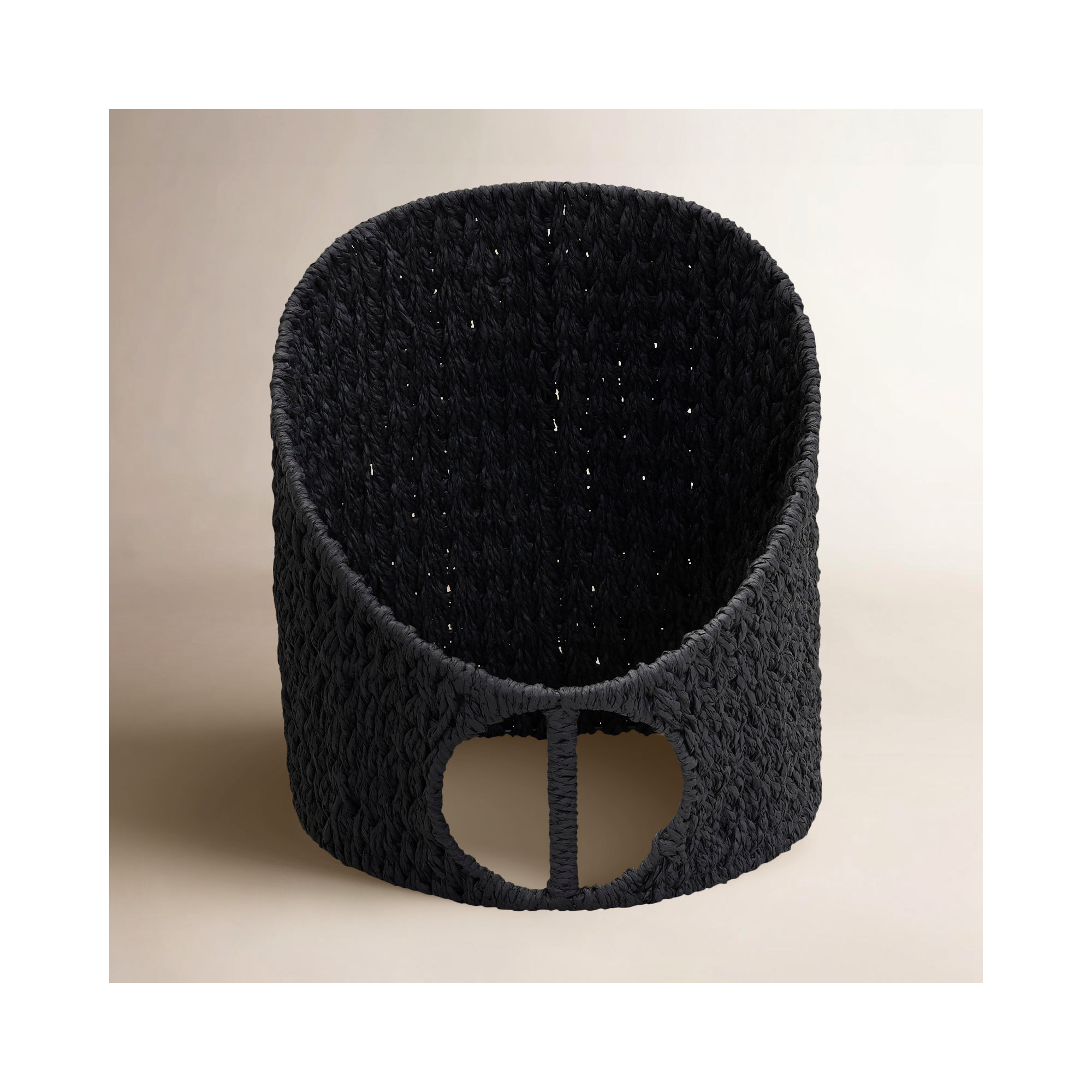 Geraldina Magazine Rack, Black