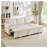 77'' Upholstered Sleeper Sofa-392543665