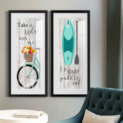 " Bicycle Ride " 2 - Pieces