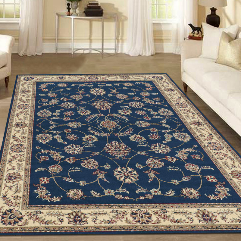 Tapis bleu Syracuse, Rectangle 5 pi 5 po x 7 pi 7 po