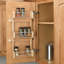 Étagère à épices à trois tablettes fixé à la porte de l'armoire de cuisine Rev-A-Shelf-17039983