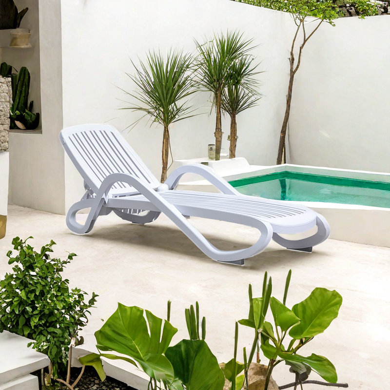 Rakebia Outdoor Chaise Lounge