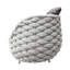 Ensemble de conversation de jardin 6 pièces pour terrasse, terrasse et bord de piscine - gris clair-1103904775-1103904778-1103904781
