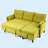 L-Shaped Reversible Chaise Sectional Sofa With Storage-117529091