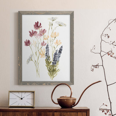 " Lobelia Garden II " Painting Print