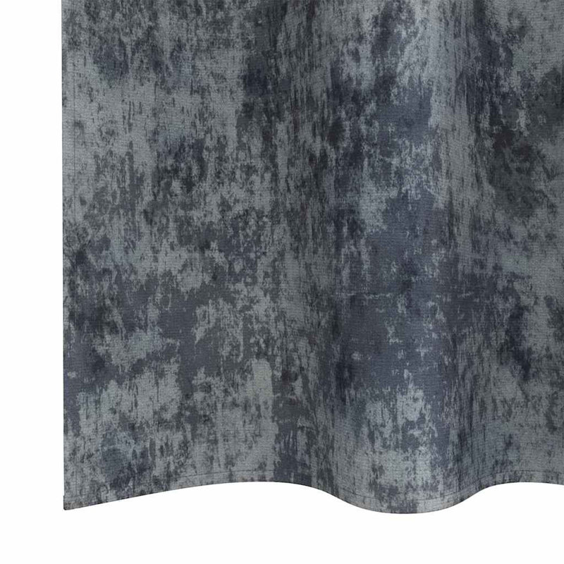 Alithia Velvet Room Darkening Curtain Pair, 140cm Width x 260cm Drop, Silver Grey
