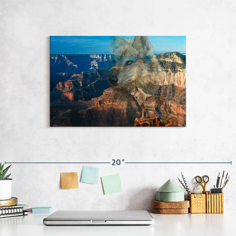 Haunted Canyon, 8" H x 12" W