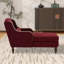 Chaise longue d'intérieur en chenille-496345007