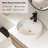 32" Modern Wall-Mounted Vanity with Soft-Close Drawer and Ceramic Sink-1178743751