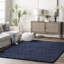 Tapis bleu touffeté à la main Assar-94523261