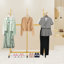 Porte-vêtements avec roulettes-21808847