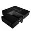 Table basse avec 4 compartiments de rangement cachés, table basse carrée avec plateau coulissant extensible, table centrale-808336218