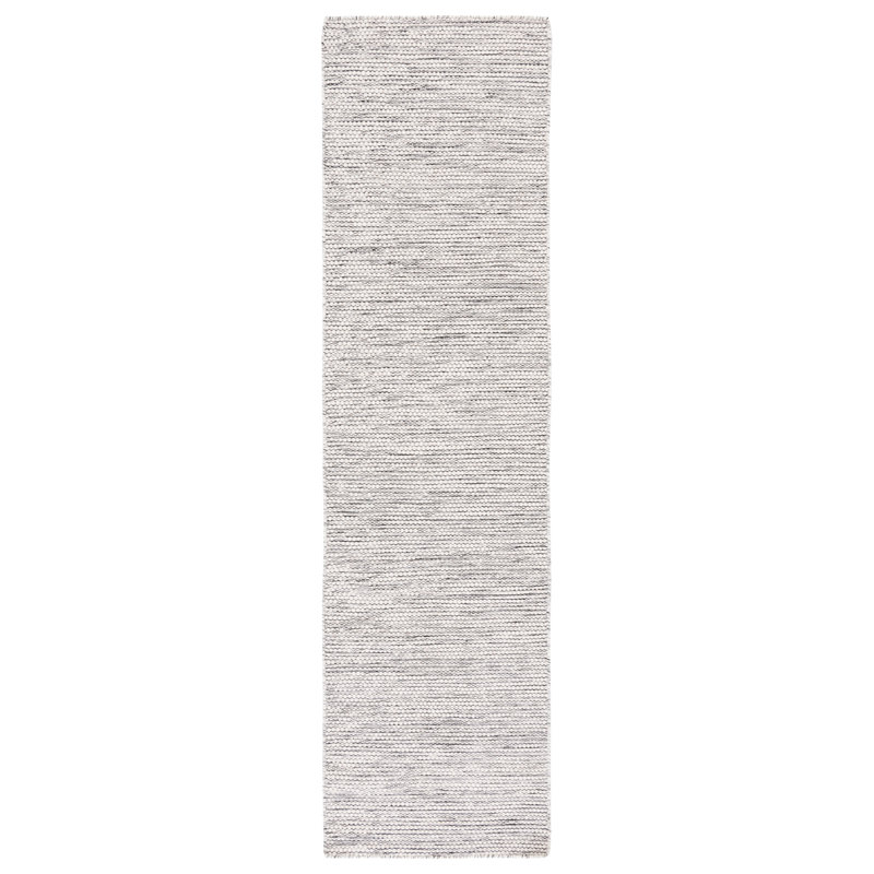 Tapis ivoire / noir Marblehead 975, Tapis de couloir 2 pi 3 po x 9 pi