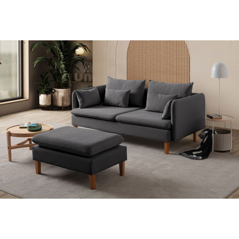 Canapé 3 places, Anthracite