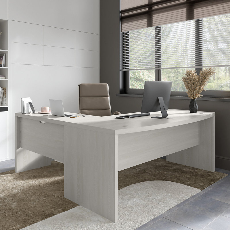 Office 500 Collection Computer Desk, Gray Sand