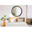 Huldar Glass Flat Wall Mirror