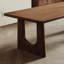 Ensemble de table de salle à manger rectangulaire en bois massif-105626172