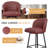 Benedit Swivel Upholstered Counter Stool (Set of 2)-565158088