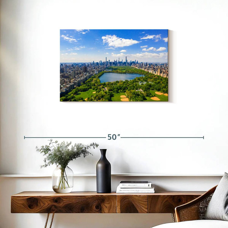 Central Park Outlook, 20" H x 30" W