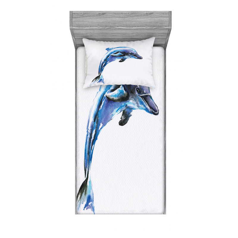 Microfiber Sheet Set, Twin Sheet Set with Fitted Sheet