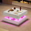 Pedestal Coffee Table with Storage-2146696869