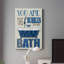 «Bubble Bath», impression sur toile tendue-103909745