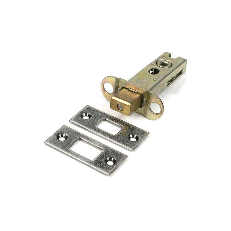 Heavy Duty Tubular Deadbolt, Pewter Patina