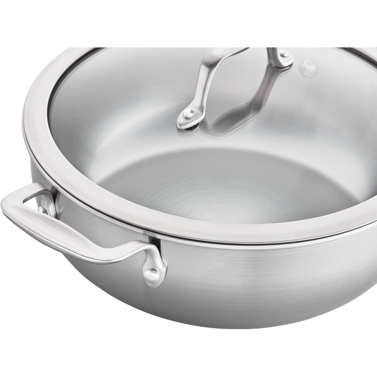 Zwilling Spirit 3-ply 4.6qt Stainless Steel Pan