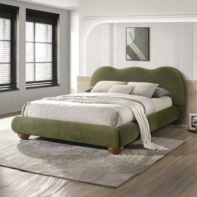 Mobilier de chambre à coucher 1pc Bed Boucle