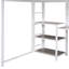 Lit mezzanine en métal avec tableau blanc et bureau - conçu pour durer-834467286
