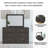 Eria 6 Drawer 59.5 W