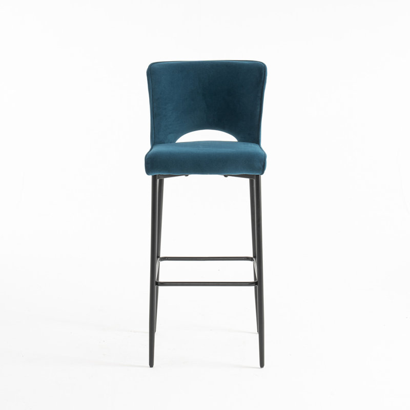 Hallowell Bar Stool, Blue